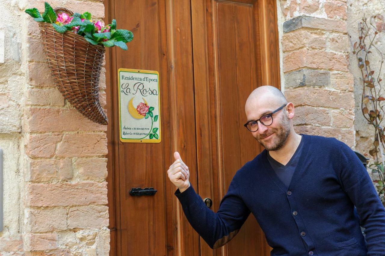 Apartament Residenza D'Epoca La Rosa Pienza Zewnętrze zdjęcie